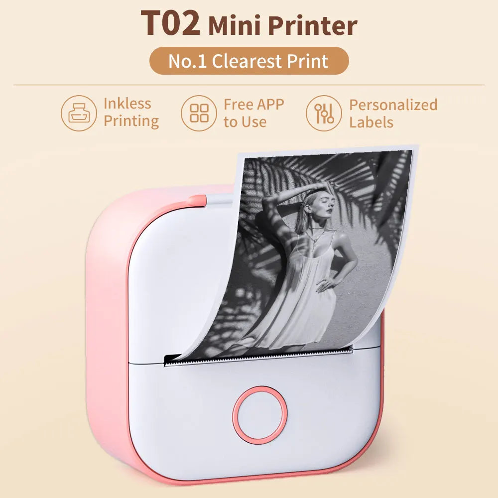 Mini Portable Sticker Label Machine