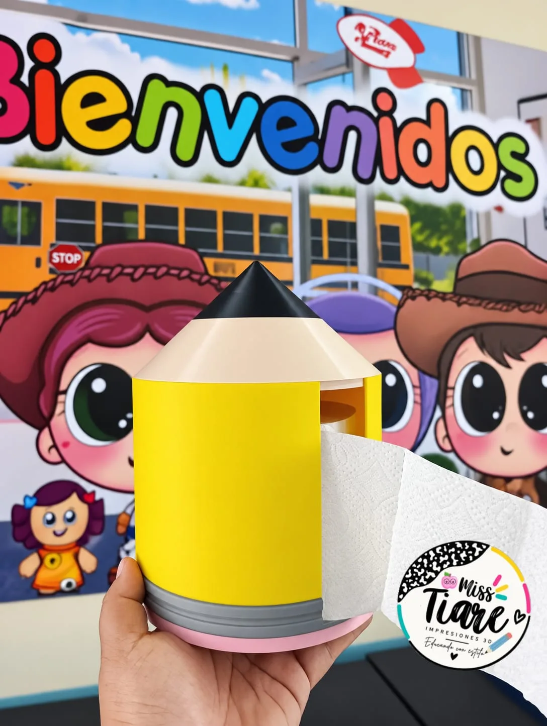Porta Papel de Baño